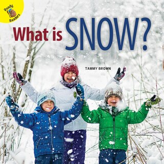 Front cover_What Is Snow?