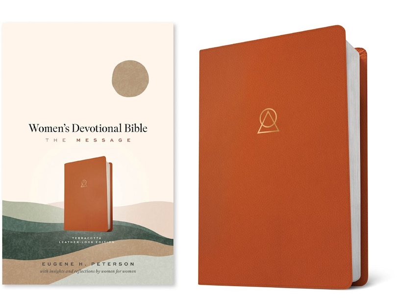 Couverture_The Message Women's Devotional Bible (Leather-Look, Terracotta)