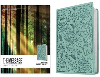 Couverture_The Message Super Giant Print (Leather-Look, Teal Berries)