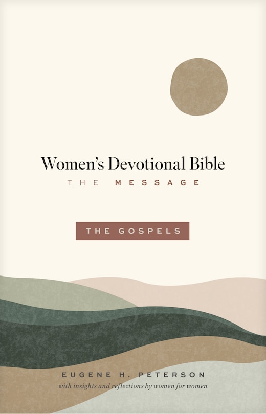 Couverture_The Message Women’s Devotional Bible: The Gospels (Softcover)