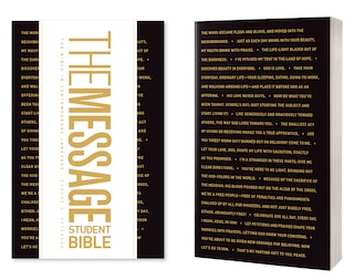 Front cover_The Message Student Bible (Softcover)