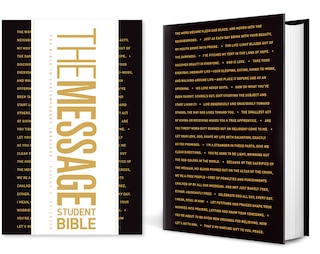 Front cover_The Message Student Bible (Hardcover)