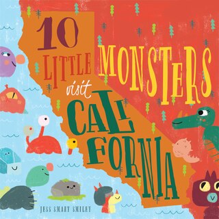 Front cover_10 Little Monsters Visit California, Second Edition