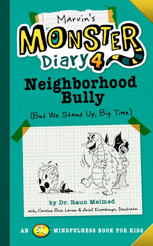 Front cover_Marvin's Monster Diary 4: Neighborhood Bully