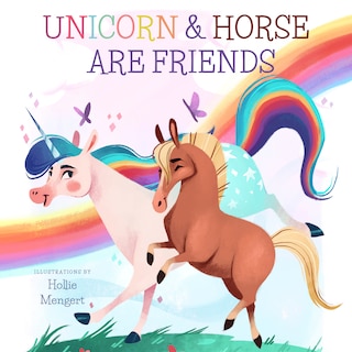 Unicorn And Horse Are Friends