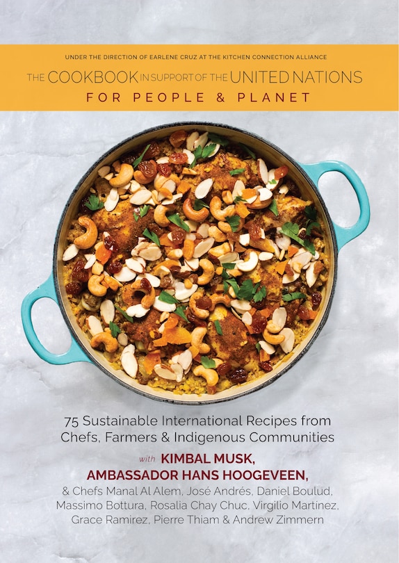 Couverture_The Cookbook in Support of the United Nations: For People and Planet