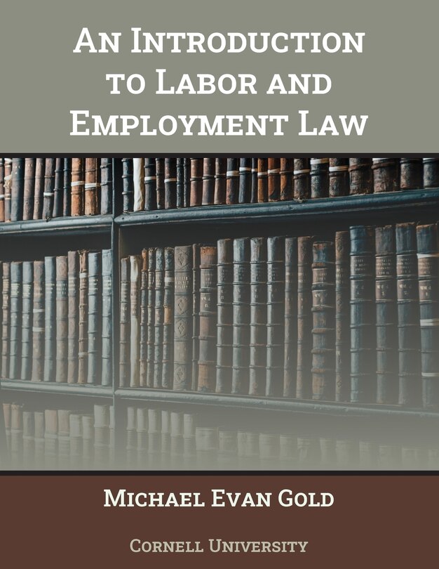 Couverture_An Introduction to Labor and Employment Law