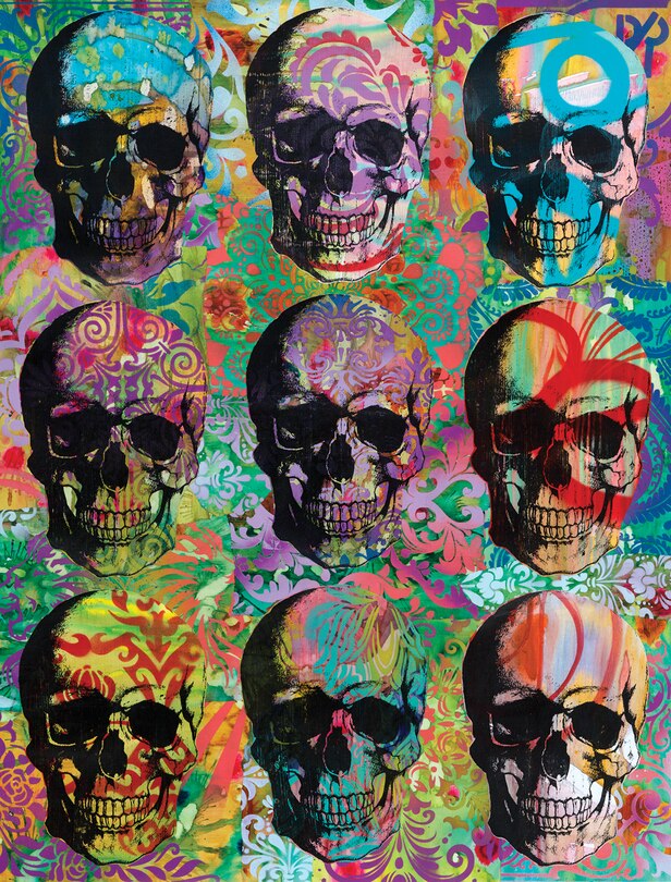Couverture_Dean Russo Skull Mosaic Journal