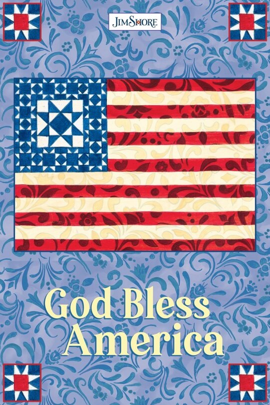 Front cover_God Bless America Mini Notebook
