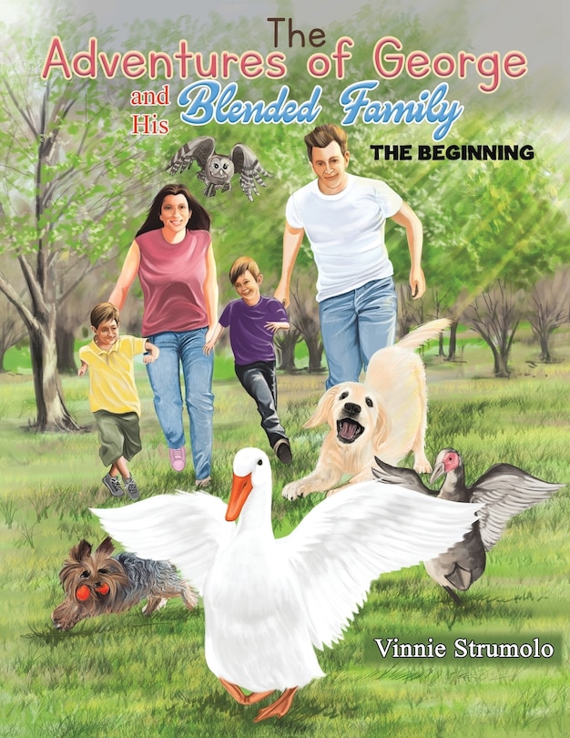 Front cover_The Adventures of George and His Blended Family