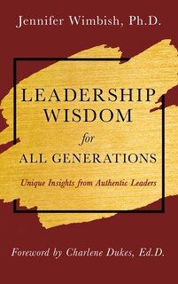 Front cover_Leadership Wisdom For All Generations