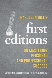 Front cover_Napoleon Hill's First Editions