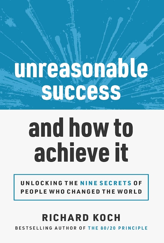 Front cover_Unreasonable Success and How to Achieve It