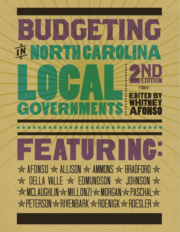 Couverture_Budgeting In North Carolina Local Governments