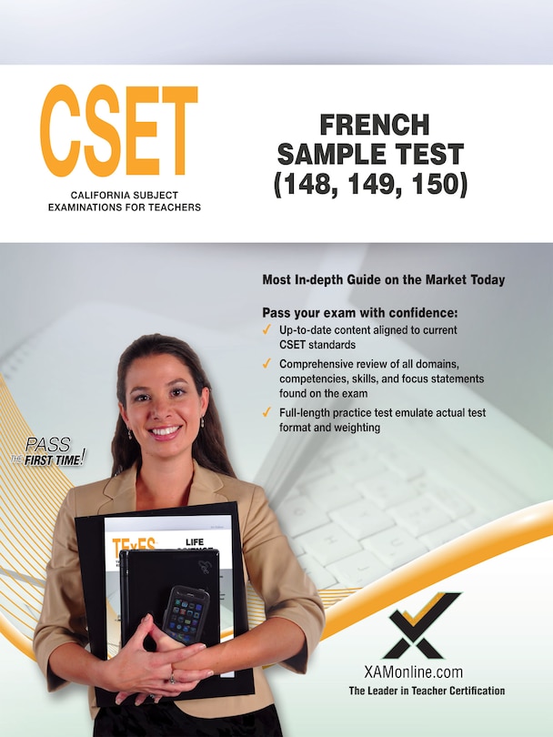 Front cover_Cset French Sample Test (148, 149, 150)