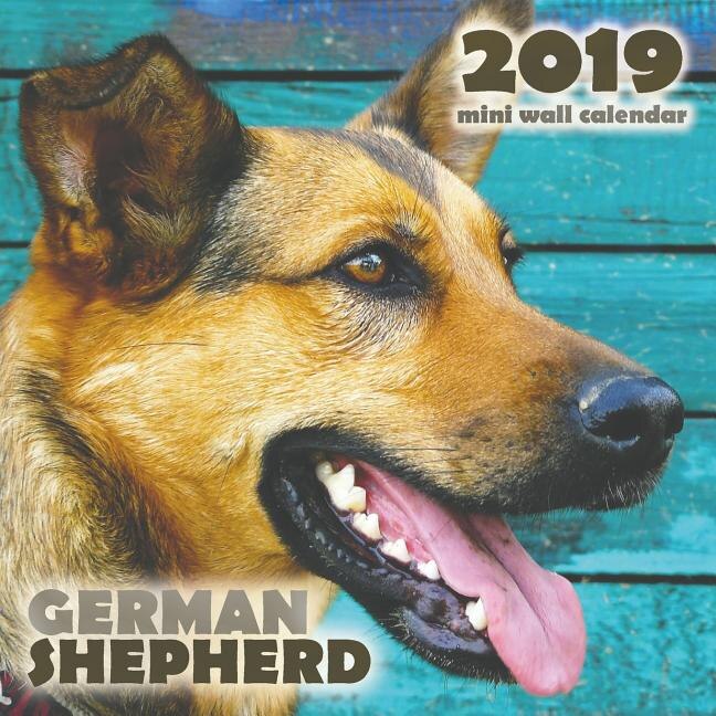 Front cover_German Shepherd 2019 Mini Wall Calendar