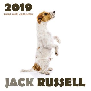 Front cover_Jack Russell 2019 Mini Wall Calendar