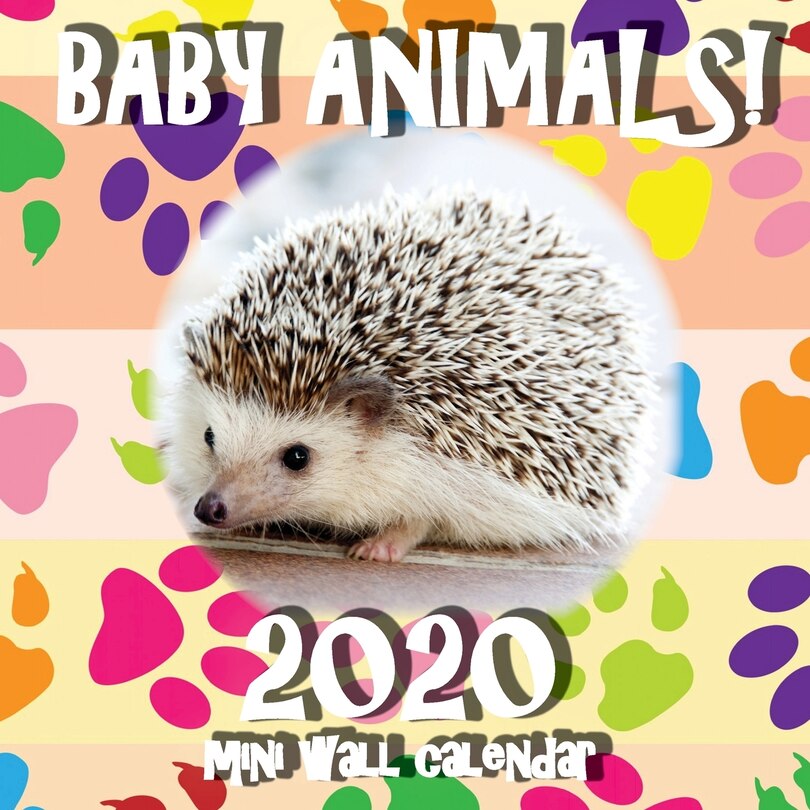 Couverture_Baby Animals! 2020 Mini Wall Calendar