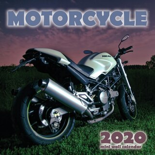 Couverture_Motorcycle 2020 Mini Wall Calendar
