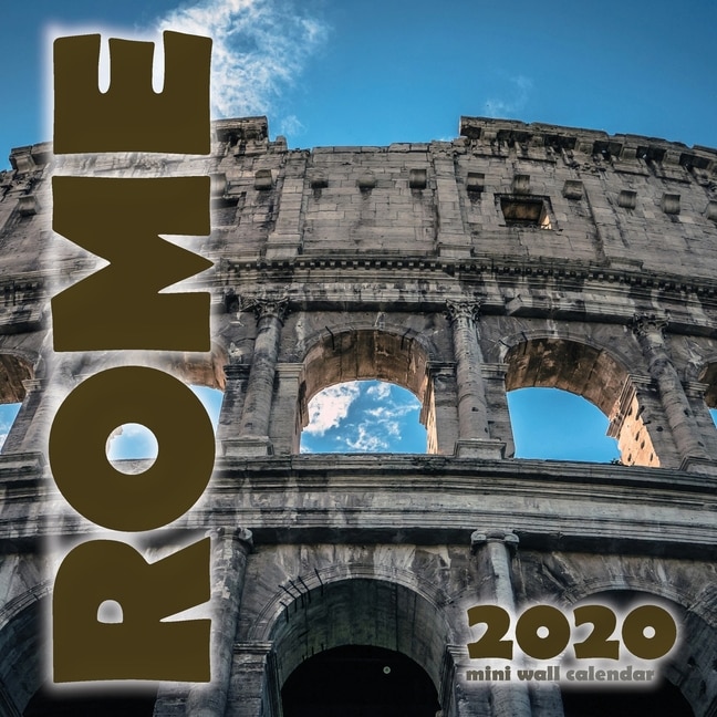 Couverture_Rome 2020 Mini Wall Calendar