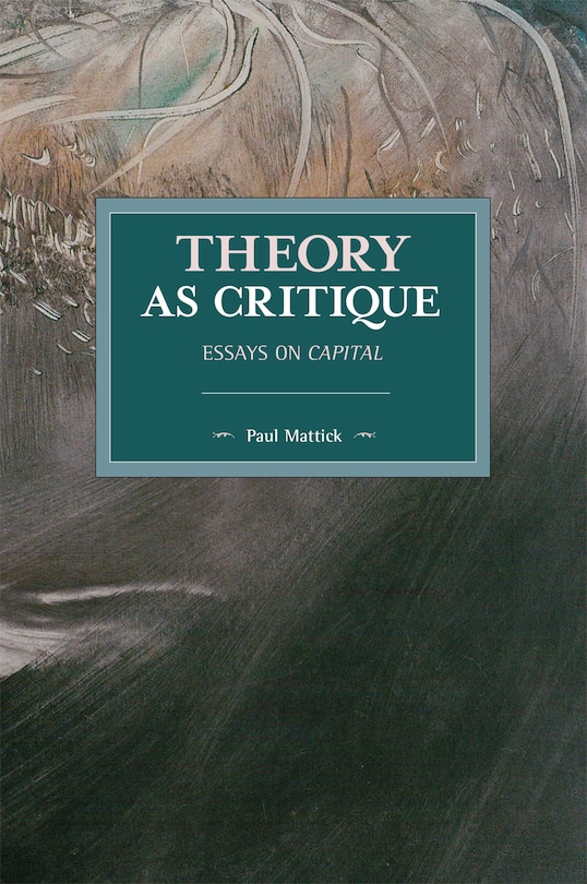 Front cover_Theory As Critique