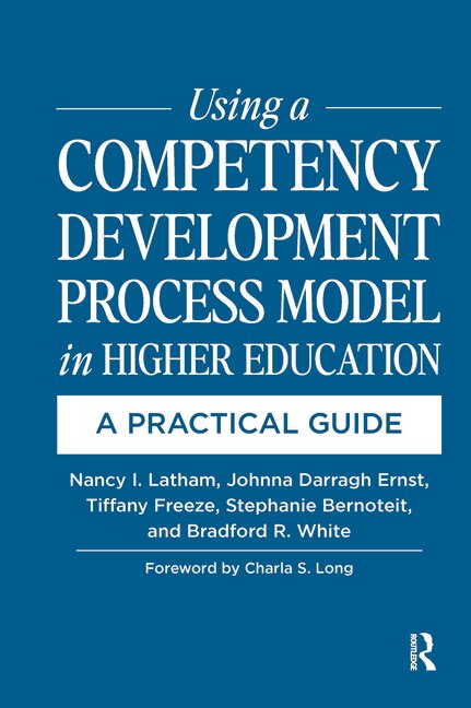Front cover_Using a Competency Development Process Model in Higher Education