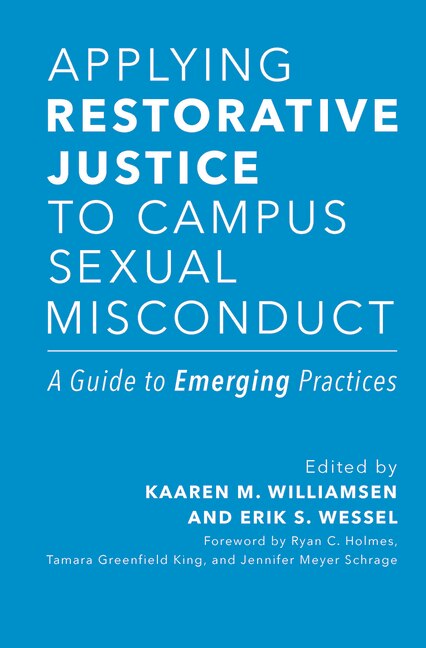 Couverture_Applying Restorative Justice to Campus Sexual Misconduct