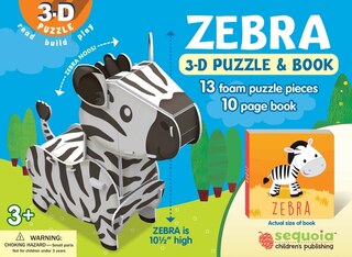 ZEBRA 3D PUZZLE & BK