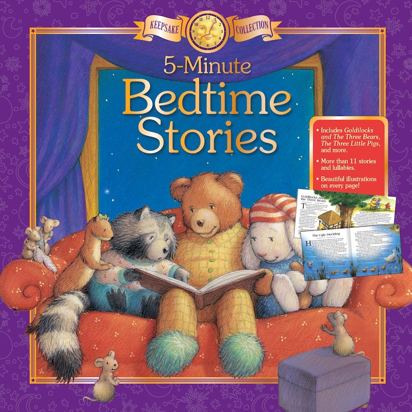 Front cover_5-Minute Bedtime Stories Keepsake Collection