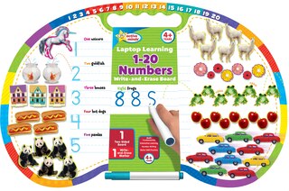 Couverture_Laptop Learning Numbers 1-20