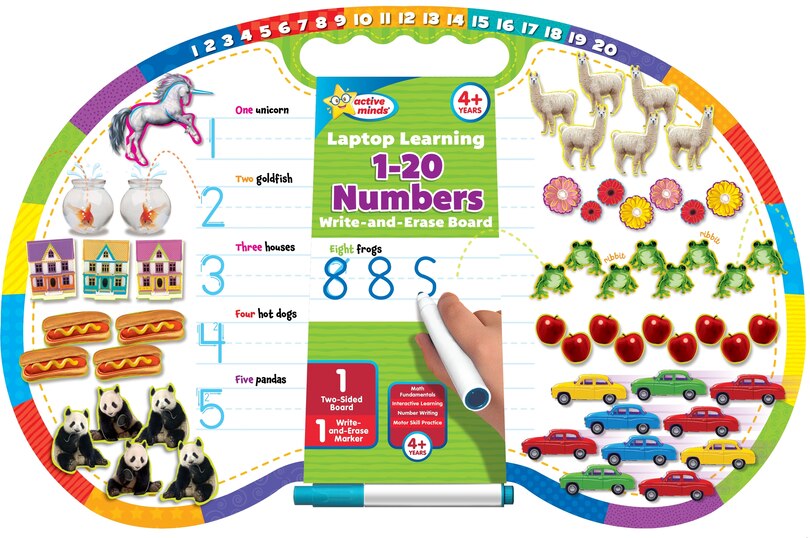 Couverture_Laptop Learning Numbers 1-20