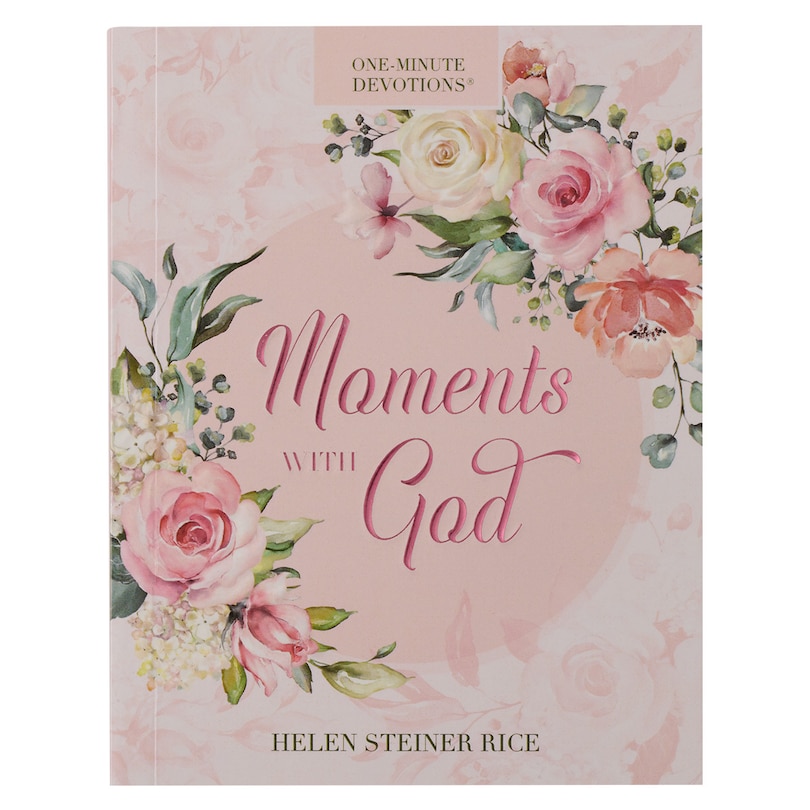 Front cover_One-Minute Devotions Moments with God Softcover
