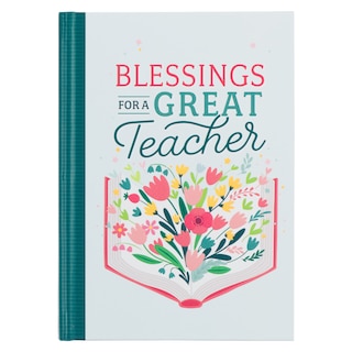 Front cover_Gift Book Blessings for a Great Teacher Hardcover