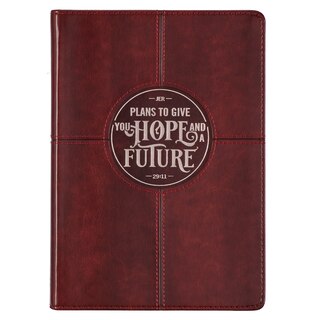 Couverture_Journal Classic Brown Hope & a Future Jer. 29:11