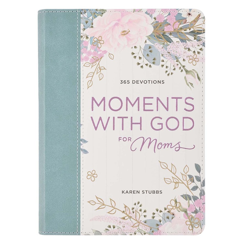 Couverture_Devotional Moments with God for Mom's Faux Leather