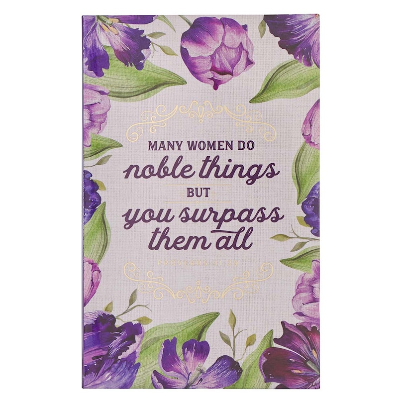 Front cover_Noble Things Flexcover Journal - Proverbs 31:29