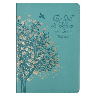 Front cover_Journal Classic Teal Be Still & Know Ps. 46:10