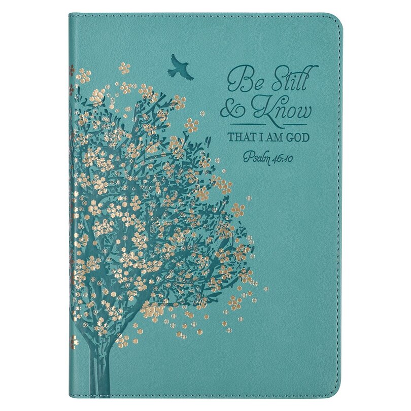 Front cover_Journal Classic Teal Be Still & Know Ps. 46:10