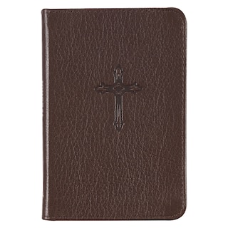 Couverture_Journal Pocket Full-grain Leather Brown Cross