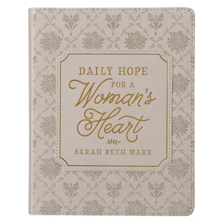 Devotional Daily Hope for a Women's Heart Faux Leather