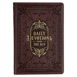 Front cover_Daily Devotions from the KJV Faux Leather