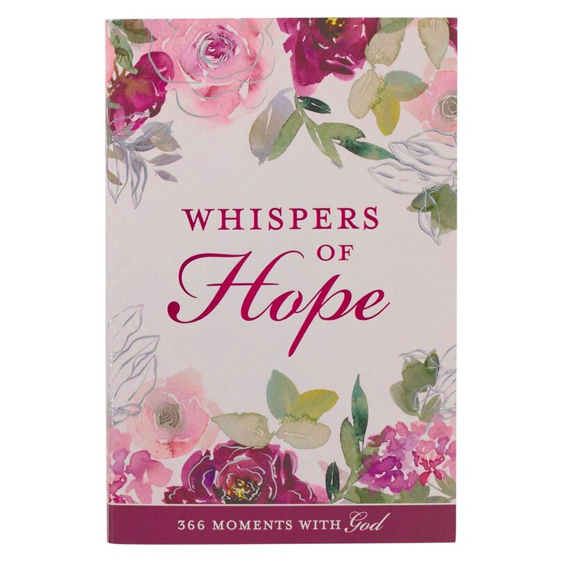 Front cover_Devotional Whispers of Hope Softcover