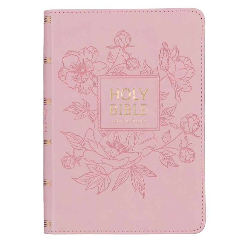 Front cover_KJV Bible Compact LP Faux Leather, Pink