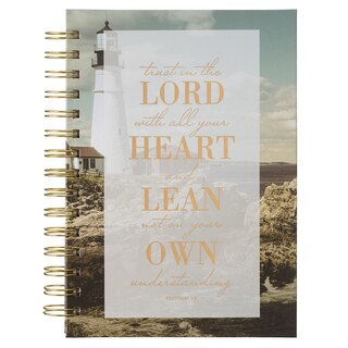 Journal Wirebound Lighthouse Trust in the Lord Prov. 3:5