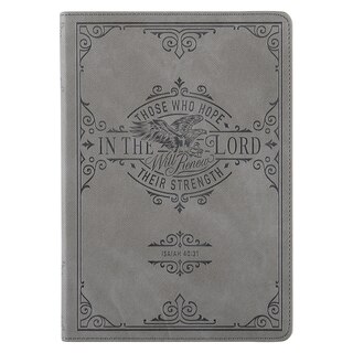 Journal Classic Gray Hope in the Lord Isa. 40:31