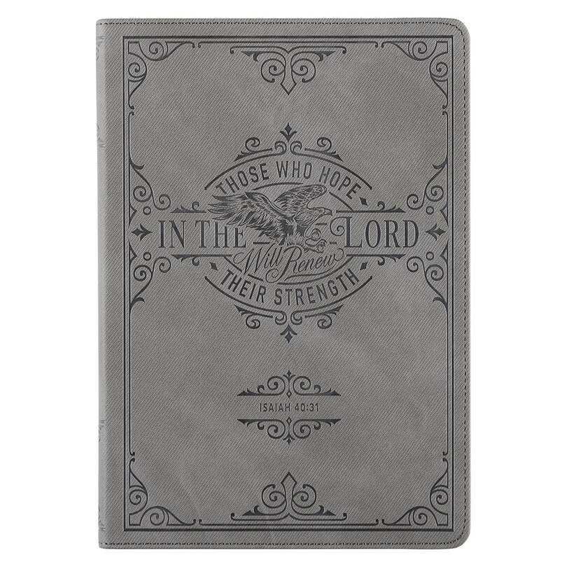 Journal Classic Gray Hope in the Lord Isa. 40:31