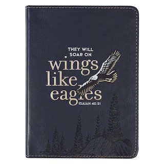 Front cover_Journal Handy Navy Wings Like Eagles Isa. 40:31