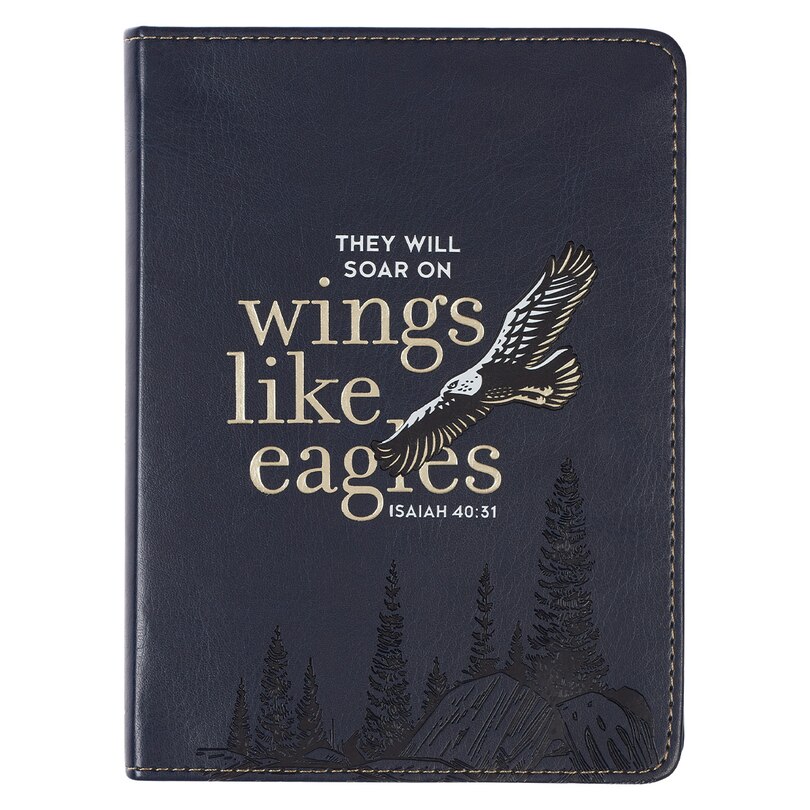 Front cover_Journal Handy Navy Wings Like Eagles Isa. 40:31