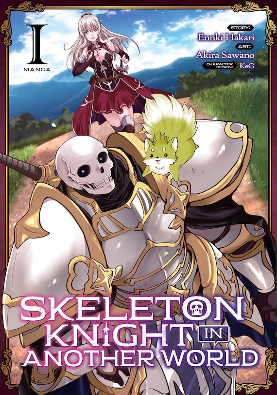 Front cover_Skeleton Knight In Another World (manga) Vol. 1