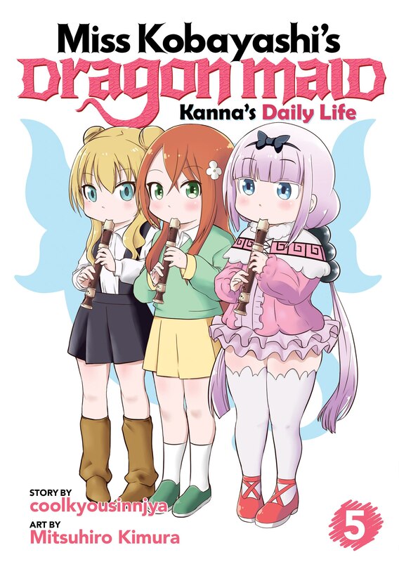 Front cover_Miss Kobayashi's Dragon Maid: Kanna's Daily Life Vol. 5